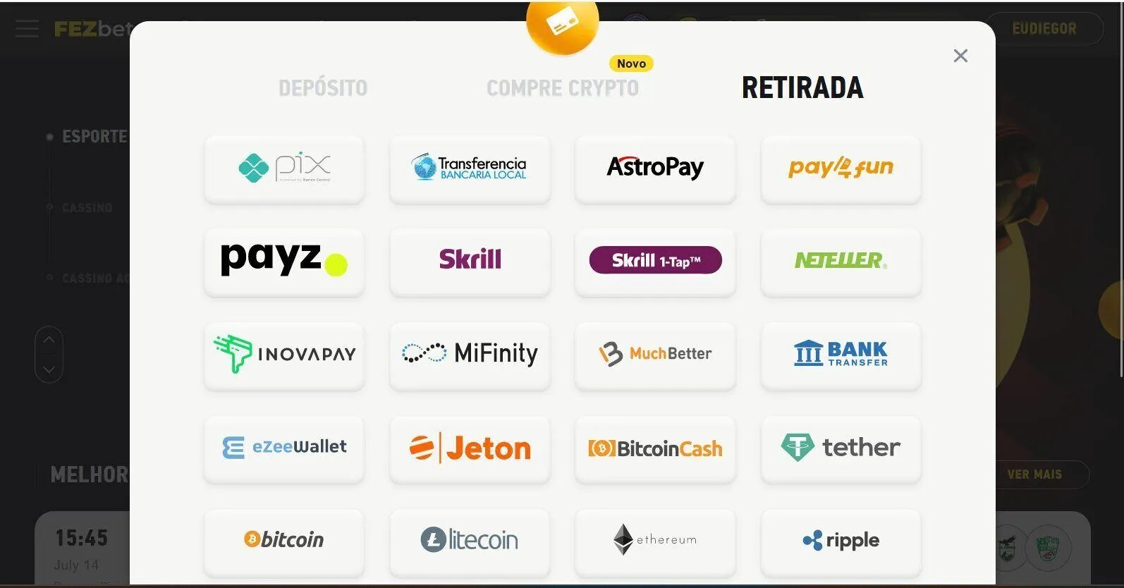 deposite 1 real e ganhe 10